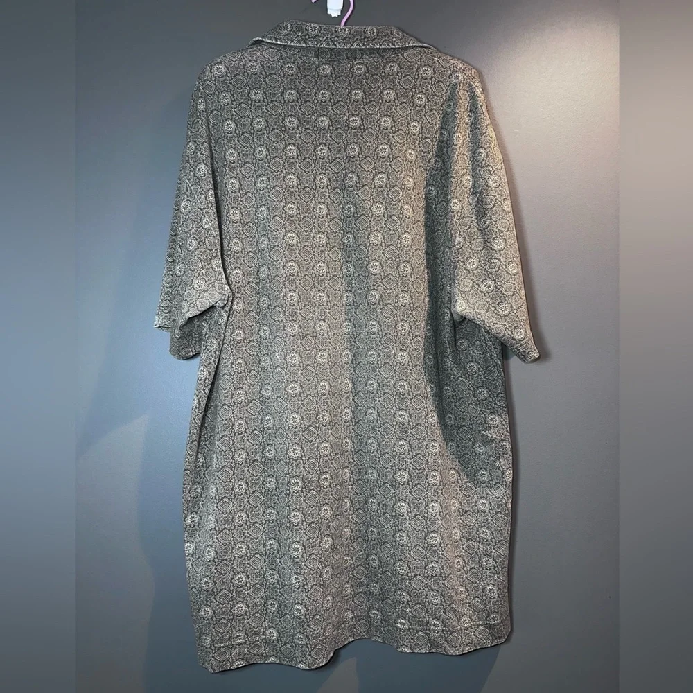 Nautica Men's Polo in Gray with Pattern
